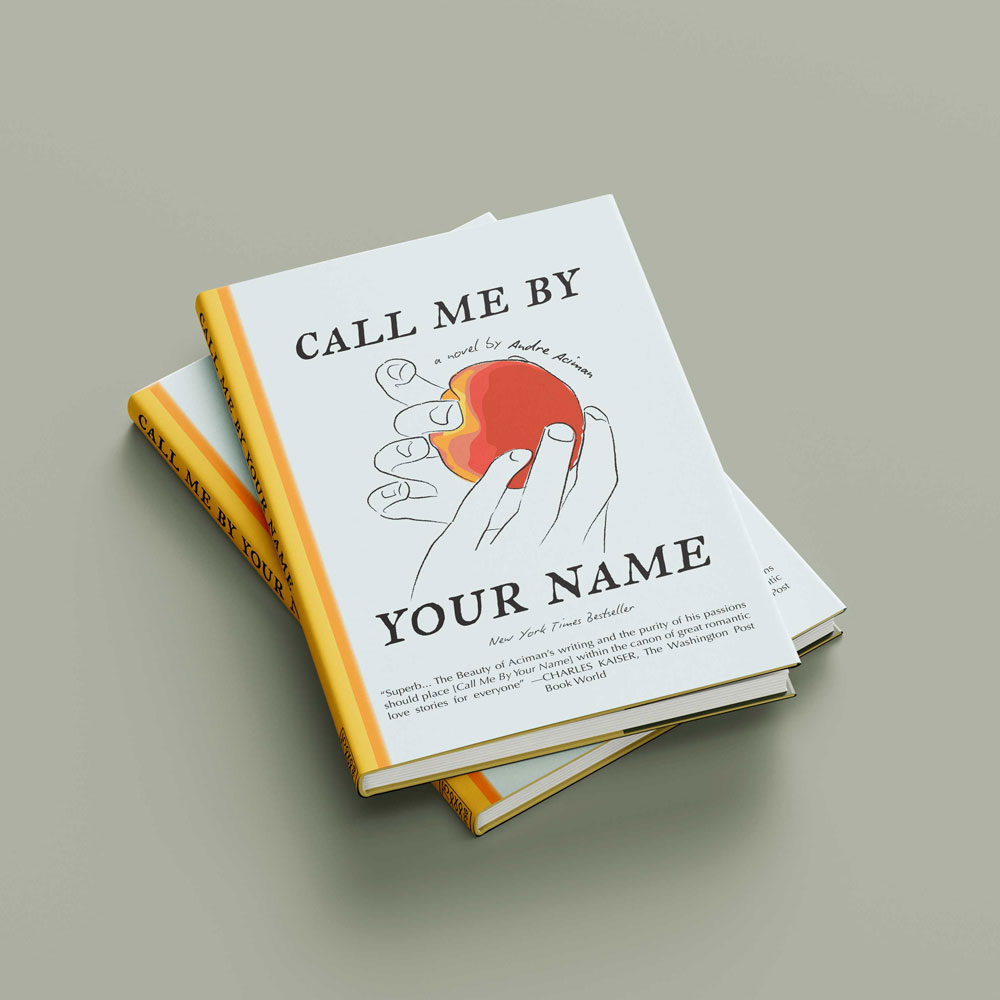 Two books stacked atop each other.